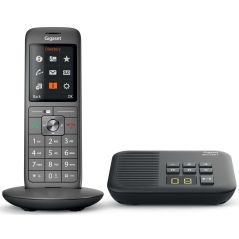 TELEPHONE SANS FIL (TSFISFIL) GIGASET Dect Rep55mn 400mem Ml Anthrac GIGA CL 660 A ANTHRACITE