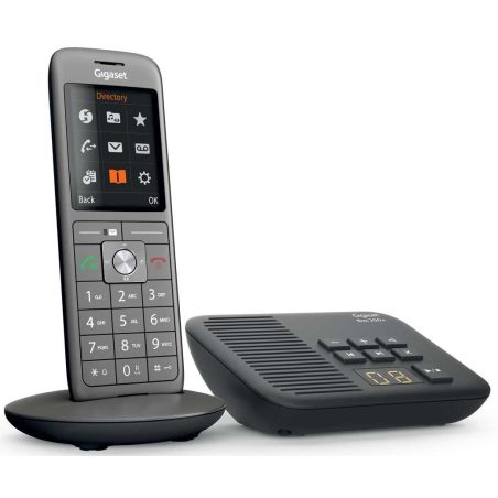 TELEPHONE SANS FIL (TSFISFIL) GIGASET Dect Rep55mn 400mem Ml Anthrac GIGA CL 660 A ANTHRACITE