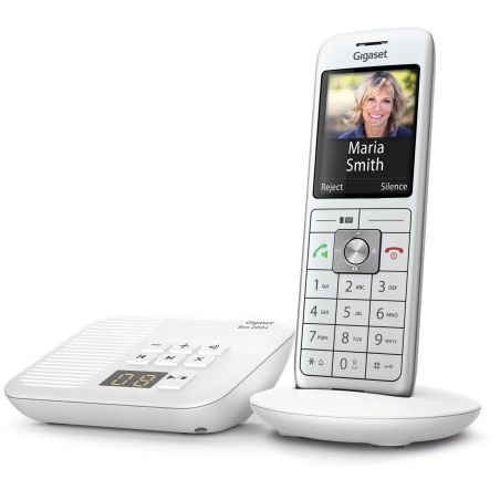 TELEPHONE SANS FIL (TSFISFIL) GIGASET Dect Rep55mn 400mem Ml Blanc GIGA CL 660 A SOLO BLANC