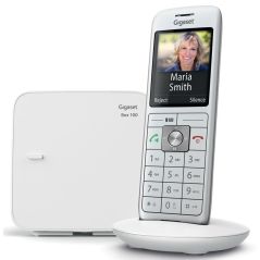 TELEPHONE SANS FIL (TSFISFIL) GIGASET Dect Rep55mn 400mem Ml Blanc GIGA CL 660 SOLO BLANC