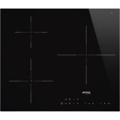 TABLE A INDUCTION SMEG GAMME ELITE 3ind 60cm 7,2kw 3boostmin Noi SI 5632 D