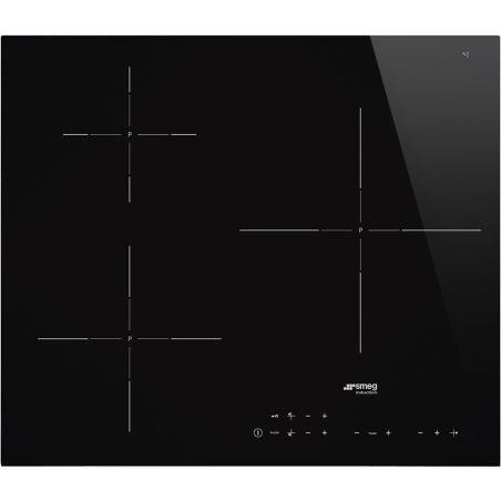 TABLE A INDUCTION SMEG GAMME ELITE 3ind 60cm 7,2kw 3boostmin Noi SI 5632 D