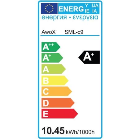 AMPOULE LED E27 AWOX AMPOULE LED CONNECTEE MULTICOL SML-C 9