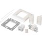CABLE INFORMATIQUE HEXAKIT SKIN PACK Prise Rj45 X2 Murale Grade1 HI 2120/24 CABLE INFORMATIQUE HEXAKIT SKIN PACK Prise Rj45 X2 Murale Grade1 HI 2120/24