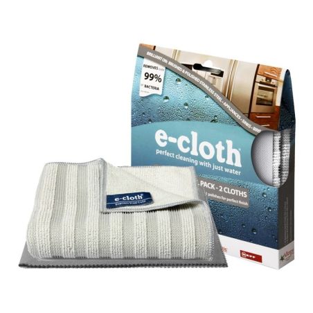 ENTRETIEN DE LA MAISON E CLOTH Lot 2 Lingettes Pour Inox Micr 8930109