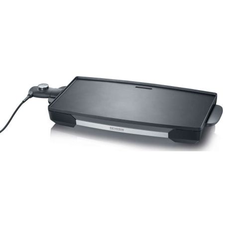 GRILLE VIANDE ET BARBECUE ELEC SEVERIN Plancha 32,5x59 5 2200w Fonte KG 2397