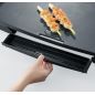 GRILLE VIANDE ET BARBECUE ELEC SEVERIN Plancha 32,5x59 5 2200w Fonte KG 2397