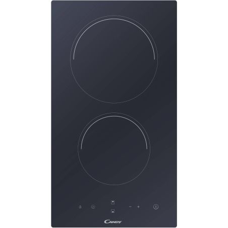DOMINO VITRO CANDY ENCASTRABLE 2foyers 30cm 3kw Cde Sens Fron CDH30