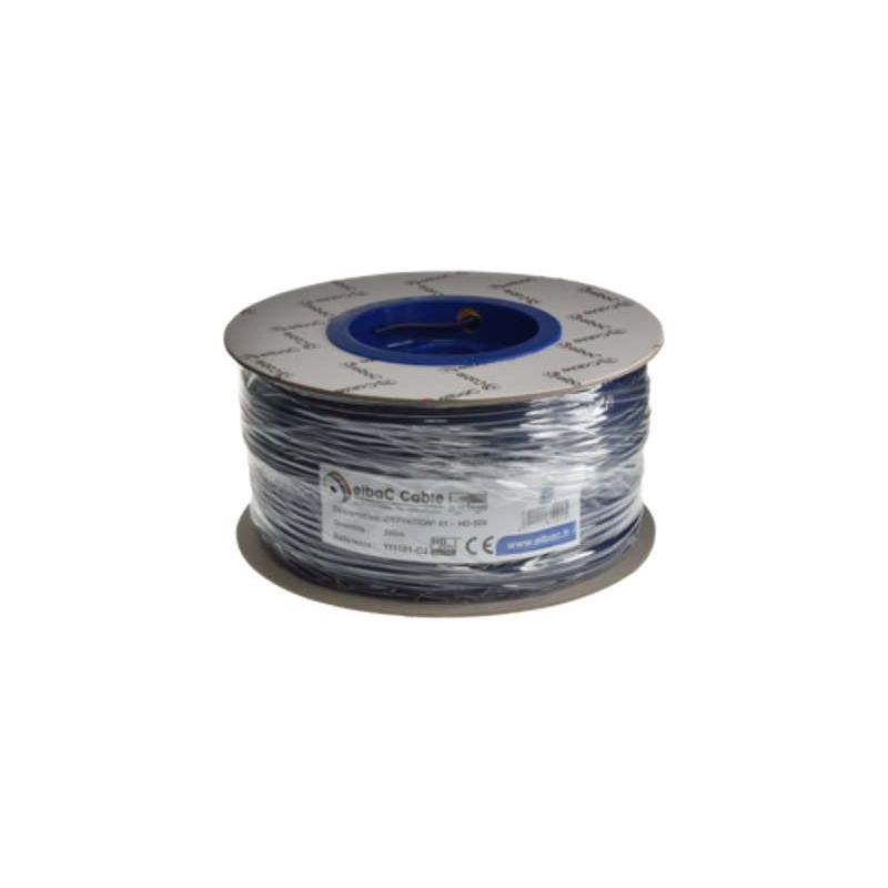 CABLE COAXIAL VIDEO 75OHMS ELBAC Cable Video Hdi Definition 61 111181-C2