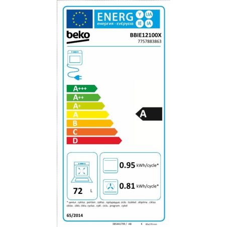 FOUR EMAIL LISSE BEKO MENAGER Mf 72l 6fn Chal Brass A Inox BBIE12100X