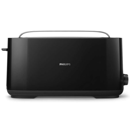 GRILLE PAIN TOASTER PHILIPS DOMESTIC APLLIANCES Daily 1fente Longue Noir HD 2590/90