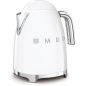 BOUILLOIRE SMEG PEM 1,7l 2400w Filtre Amov Blanc KLF 03 WHEU