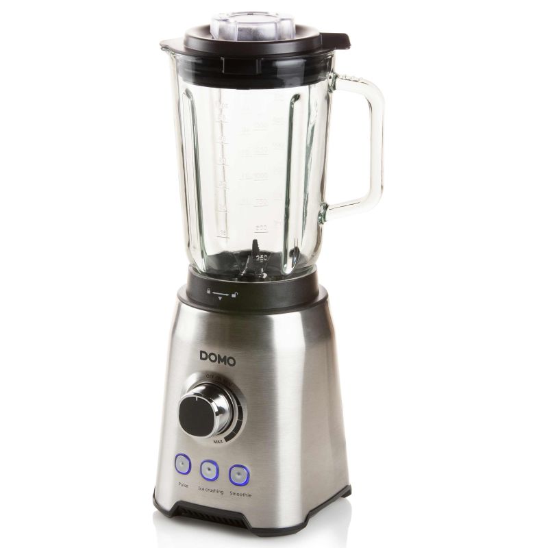BLENDER NON CHAUFFANT DOMO 1000w 1,5l 6lames Noirinox DO710BL