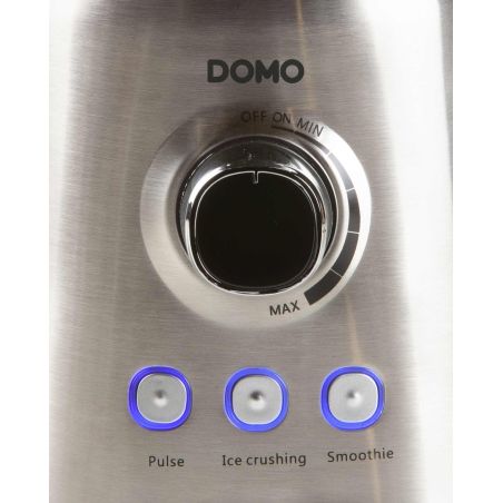 BLENDER NON CHAUFFANT DOMO 1000w 1,5l 6lames Noirinox DO710BL