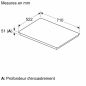 TABLE A INDUCTION SIEMENS ENCASTRABLE Iq500 4ind Dt1combi 70cm 6,9kw ED751HSB1E