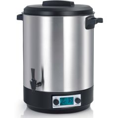 STERILISATEUR KITCHEN CHEF 45l 2500w Auto Vindange Minut1 KCPST45XXLLCD