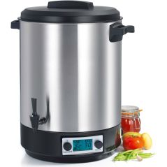 STERILISATEUR KITCHEN CHEF 45l 2500w Auto Vindange Minut1 KCPST45XXLLCD