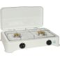 RECHAUD KITCHEN CHEF Rechaud 2gaz Email Blanc 5326 C