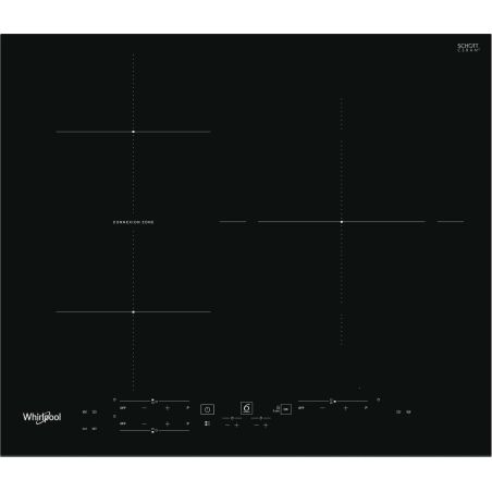 TABLE A INDUCTION WHIRLPOOL INTEGRABLE 3ind Dt1bridge 60cm 7200w Cdes WBB 3760 BF