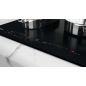TABLE A INDUCTION WHIRLPOOL INTEGRABLE 3ind Dt1bridge 60cm 7200w Cdes WBB 3760 BF