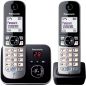 TELEPHONE SANS FIL (TSFISFIL) PANASONIC BRUN Dect Duo 120mem Ml Ecr Large R KXTG 6822 FRB