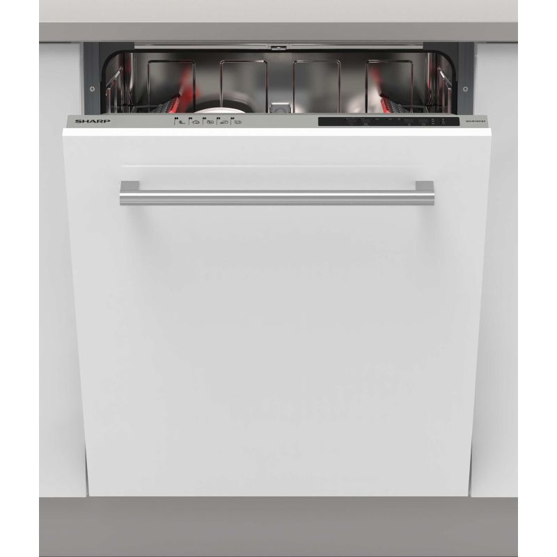 LAVE VAISSELLE TT INTEGRE 60CM SHARP 13c 5pr Ddif 47db EC QWNI14I47EX