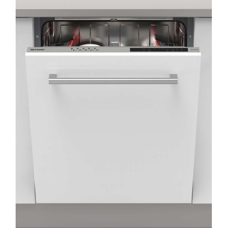 LAVE VAISSELLE TT INTEGRE 60CM SHARP 13c 5pr Ddif 47db EC QWNI14I47EX