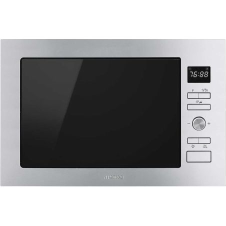 MICRO ONDES GRILL ENCA SMEG GAMME ELITE Elementi 25l 900w Gril H38 Ino FMI 425 X