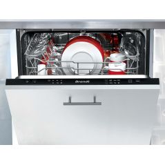 LAVE VAISSELLE TT INTEGRE 60CM BRANDT ENCASTRABLE 14c 6pr 4t Ddif 44db DB BDJ424LB