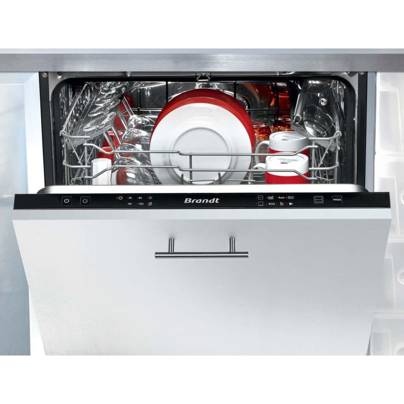 LAVE VAISSELLE TT INTEGRE 60CM BRANDT ENCASTRABLE 14c 6pr 4t Ddif 44db DB BDJ424LB
