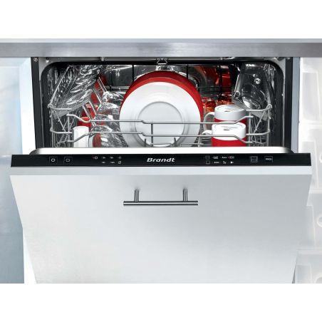 LAVE VAISSELLE TT INTEGRE 60CM BRANDT ENCASTRABLE 14c 6pr 4t Ddif 44db DB BDJ424LB