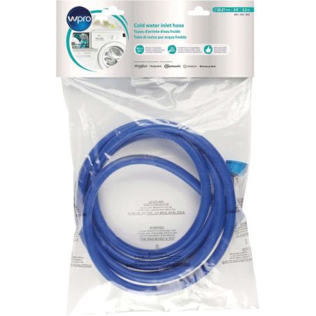 ACC CONSOMMABLES LAVE LINGE WPRO Tuyau Alim Droitcoude 3,5m Ea TAF358