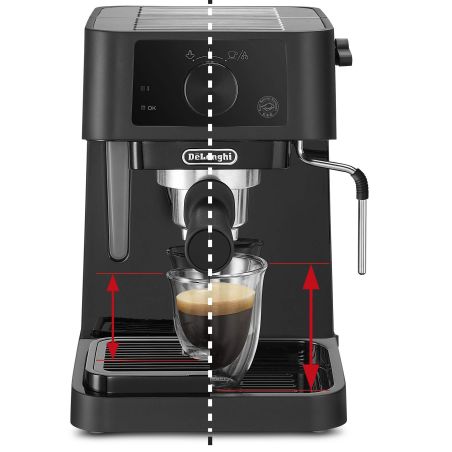 EXPRESSO DELONGHI CLASSIQUE Stilosa 15bar 1100w Moulu Capp EC 235 BK