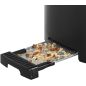 GRILLE PAIN TOASTER LAGRANGE 2fentes Longues 1400w 6niv Ino 519010