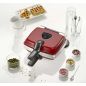 GAUFRIER ET CROQUE MONSIEUR LAGRANGE Super 2 Gaufres 6coeur 1000w R 039514