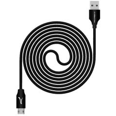 CONNECTIQUE DATA AKASHI Usb Noir 1m Reversible Micro-u ALTMICROREVBK