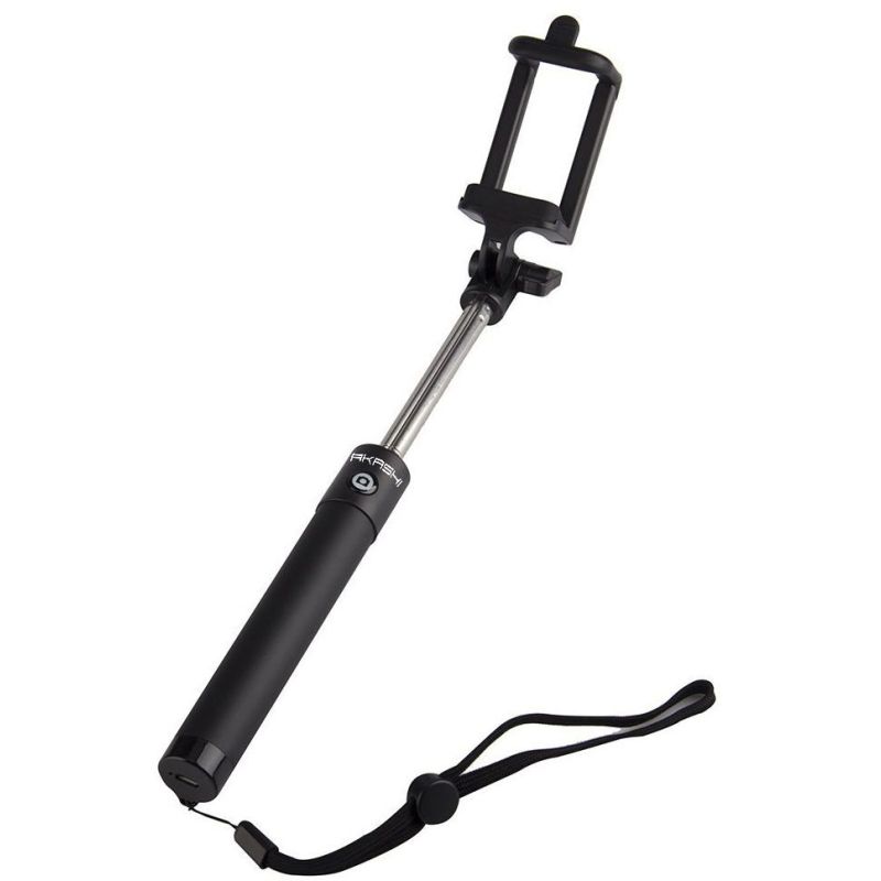 SUPPORT PASSIF AKASHI Peche Selfie Bluetooth Psmart ALTSELFBTHBLK