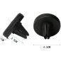 SUPPORT PASSIF AKASHI Support Aeration Aimante+3 Pas ALTMAGCARBLK