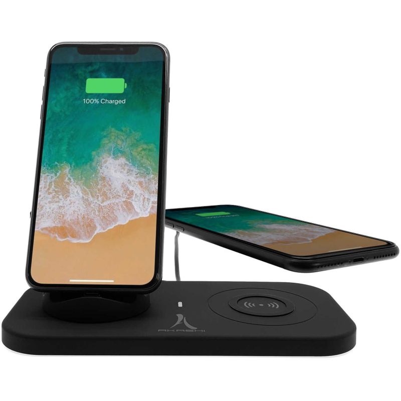 CHARGEUR SECTEUR GSM AKASHI Station De Charge 4en1 Qi 10w ALTDOCK 4 IN 1