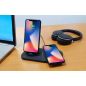 CHARGEUR SECTEUR GSM AKASHI Station De Charge 4en1 Qi 10w ALTDOCK 4 IN 1