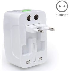 CHARGEUR SECTEUR GSM AKASHI Csectuniversel 150 Pays 2usb ALTWP 200 WH