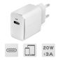 CHARGEUR SECTEUR GSM AKASHI CSECTRAPIDEINTELLI USB-C 3A ALTACPD 18 WH