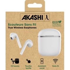 OREILLETTE BLUETOOTH AKASHI EARPODS SEMI INTRA 3CHAR BT 5 ALTWHEARB