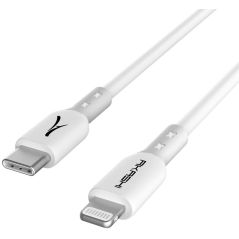 CONNECTIQUE DATA AKASHI USB-C BLANC 3A 20W 1 5M LIGHTN ALTCABLIGHTUSBC