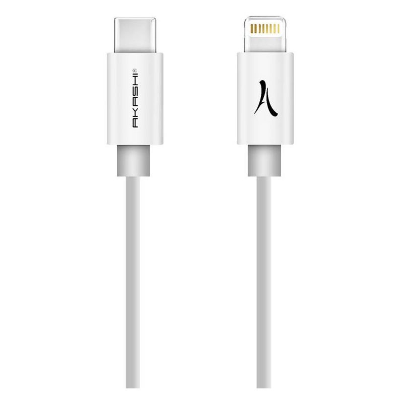CONNECTIQUE DATA AKASHI USB-C BLANC 3A 20W 1M LIGHTNIN ALTCABMFITCW CONNECTIQUE DATA AKASHI USB-C BLANC 3A 20W 1M LIGHTNIN ALTCABMFITCW