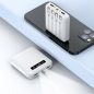 CHARGEURS EXTERNES AKASHI P-bank 10000mah 2 Usb+usb-c+li ALTPB10CABWH