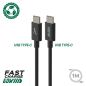 CONNECTIQUE DATA AKASHI USB-C NOIR 60W 1M USB-C RECLY ALTECOTCBLK