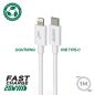 CONNECTIQUE DATA AKASHI USB-C RENFOR 3A 20W 1M LIGHTNI ALTECOLITWH