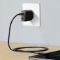 CHARGEUR SECTEUR GSM AKASHI CSECT 20W 3A USB-C+USB CAB1M ALTACQC20TCBK