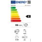LAVE VAISSELLE INTEGRE 60CM WHIRLPOOL INTEGRABLE Supreme Clean 14c 8pr 6ss 46db WBC3C26B
